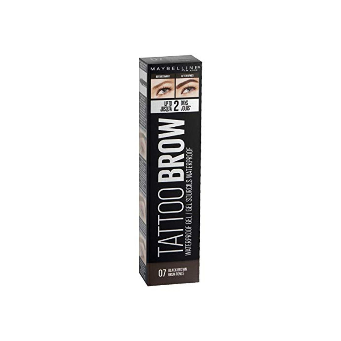 Beauty Maybelline New York Tattoo Brow Gel Tinte de Cejas 2 Días tono