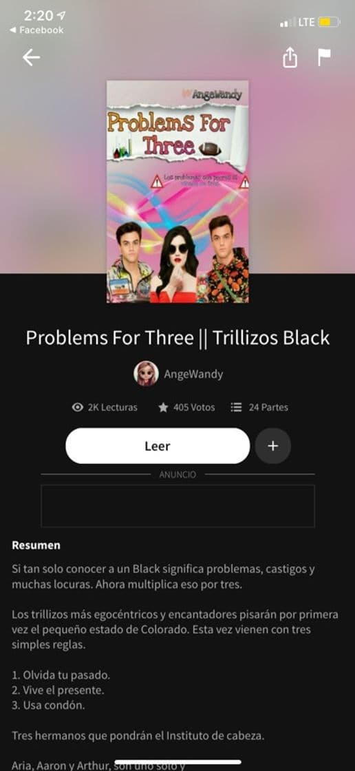 Moda Problems for three | Trillizos black - Wattpad 