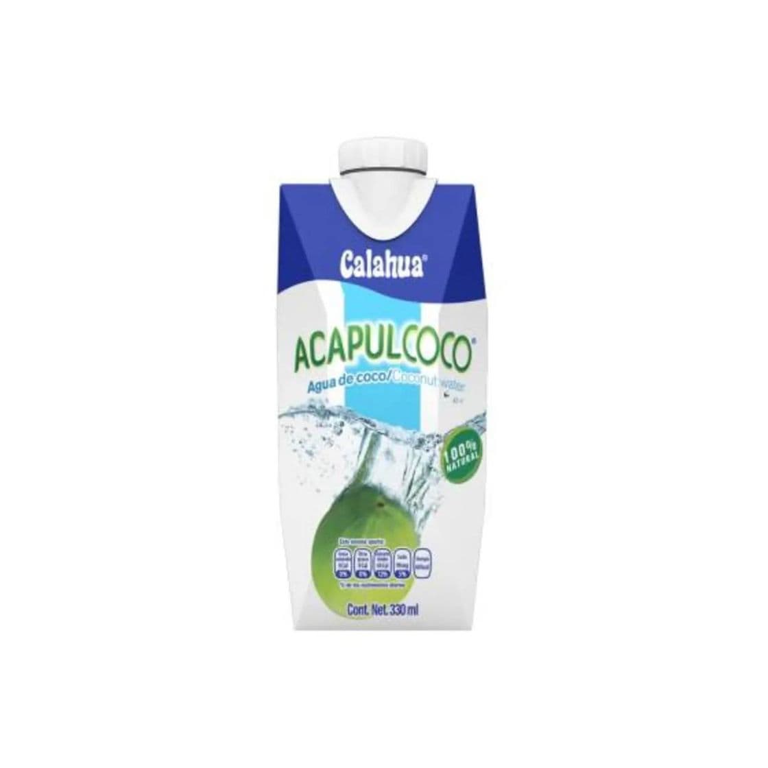 Producto Agua de coco 100%natural 