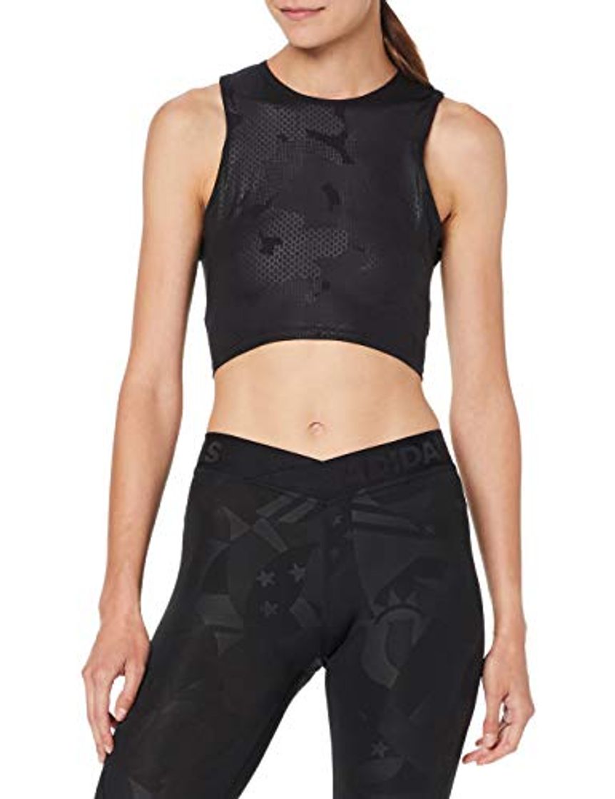 Product adidas Croptop 2.0 AI Top, Mujer, Negro