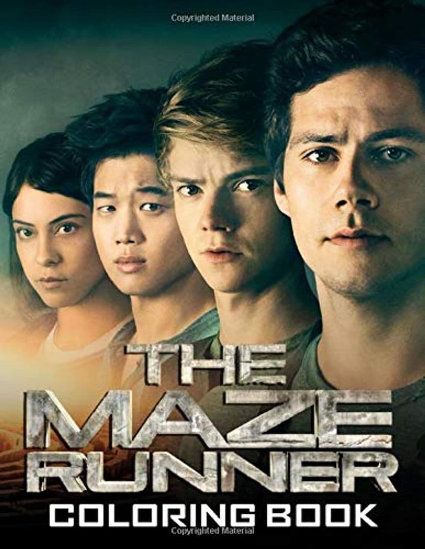 Libro The Maze Runner Coloring Book: Ideal Gifts For Teens And Adults Who Loves Series The Maze Runner