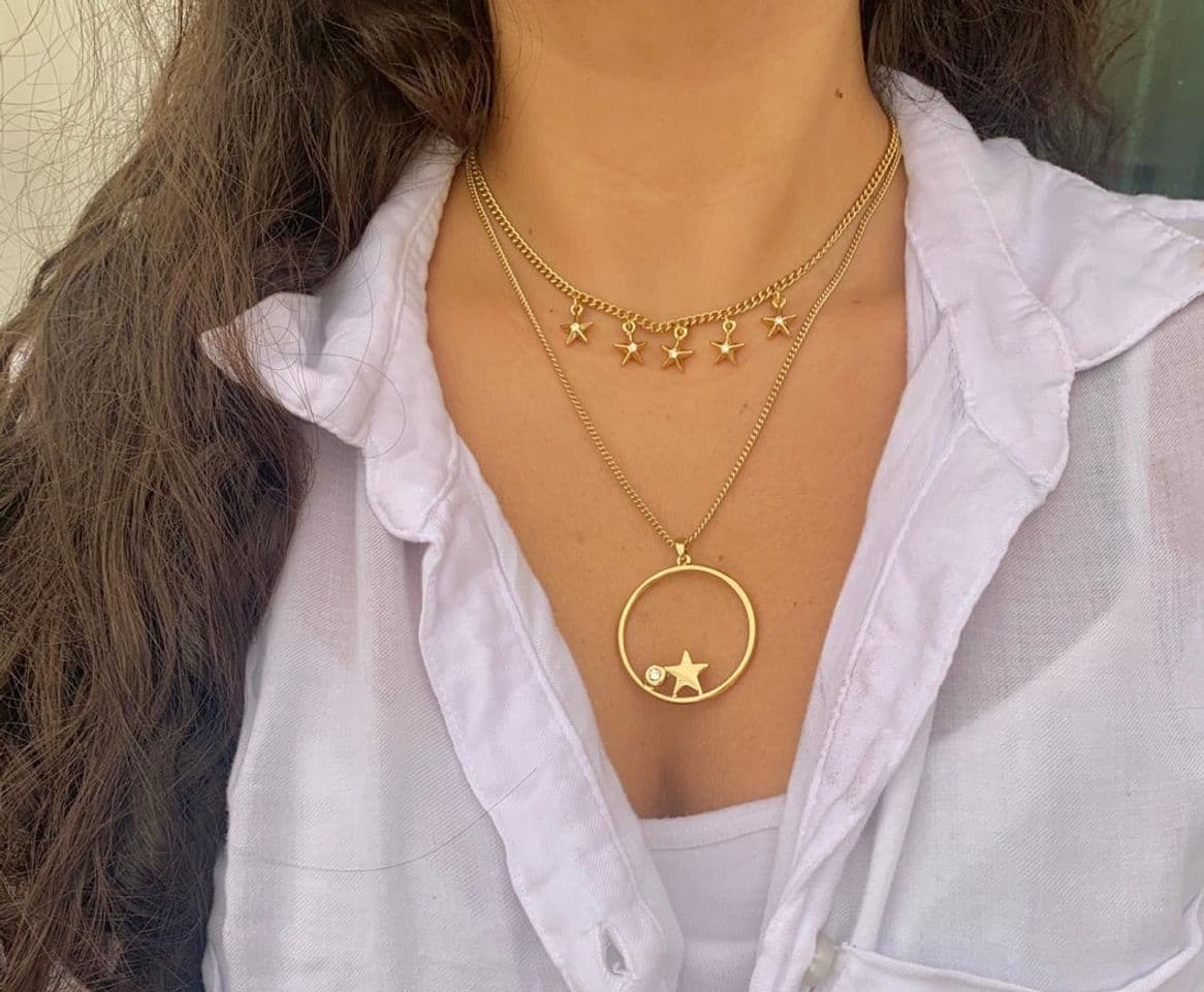 Moda Joyería artesanal, 4 baños de oro 18K📿🤩🤩🙌🏼