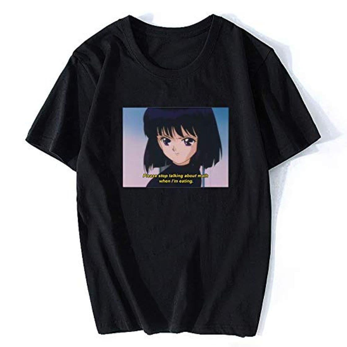 Moda Vaporwave Sailor Moon Funny Quote Japan T-Shirts Streetwear Aesthetic O-Neck Tees Tops