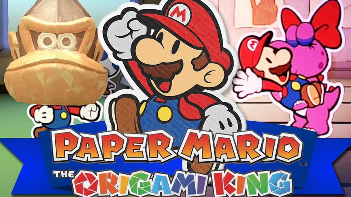 Videogames Mario paper