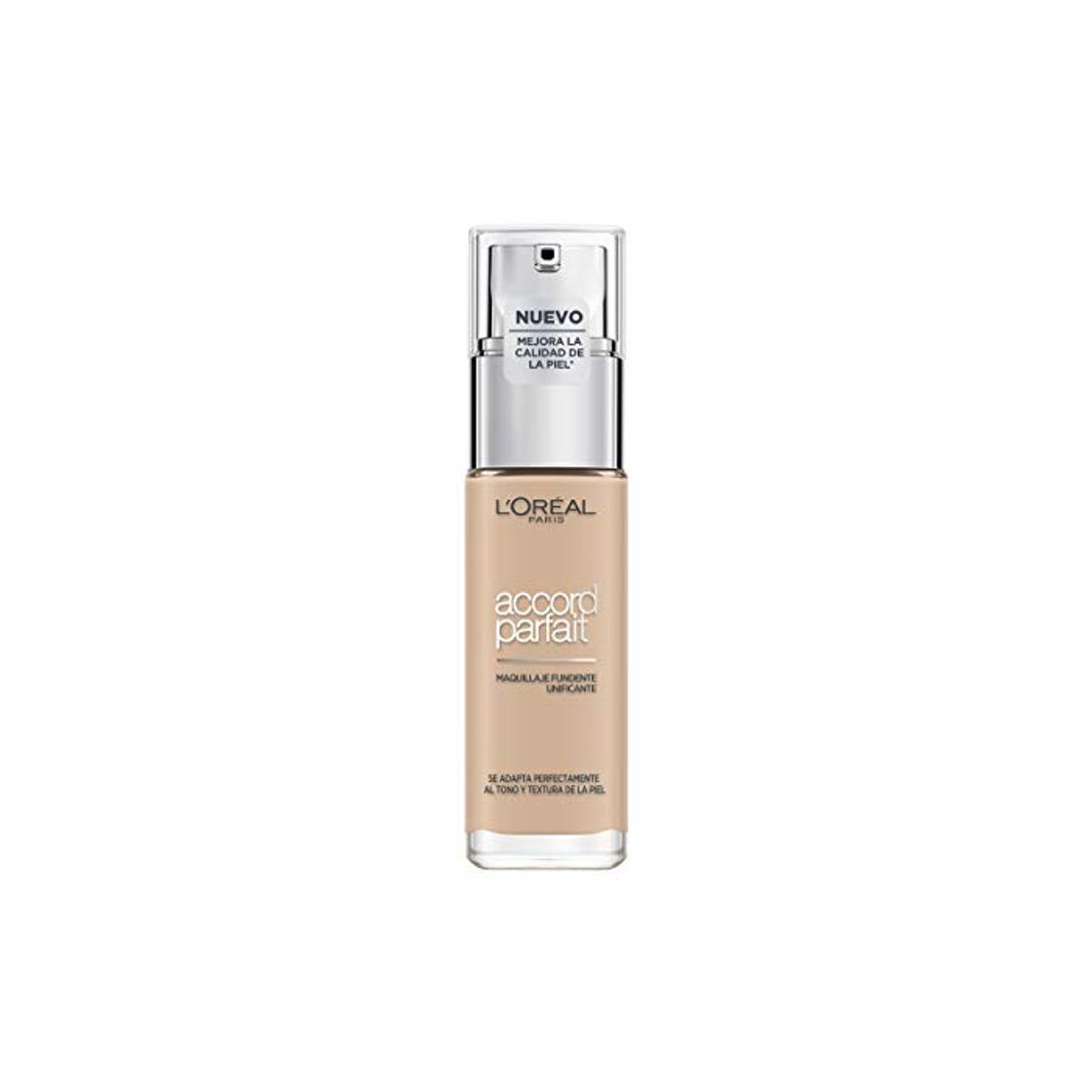 Belleza L'Oréal Accord Perfect Paris Maquillaje Fluido, Tono: 2R Vanille Rose