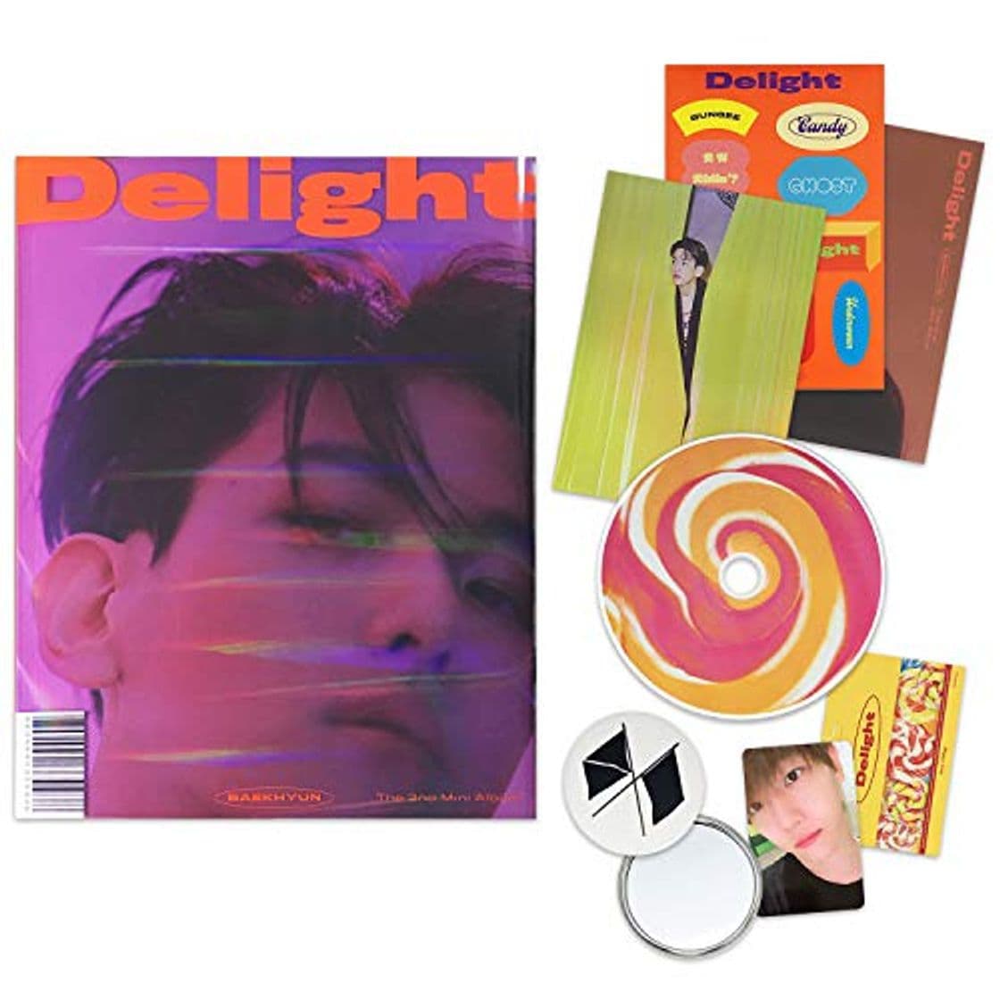 Producto EXO BAEKHYUN 2nd Mini Album - Delight [ CINNAMON ver. ] CD