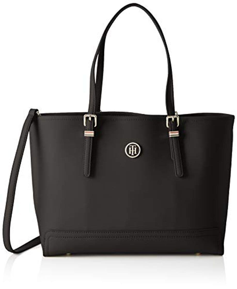 Product Tommy Hilfiger Poppy Tote, Bolso totes para Mujer, Negro