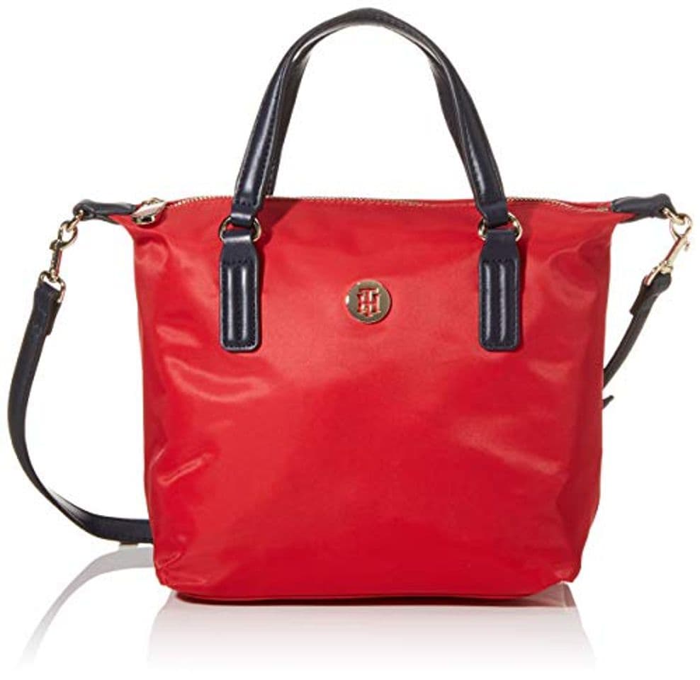 Fashion Tommy Hilfiger - Poppy Small Tote, Bolsos totes Mujer, Rojo