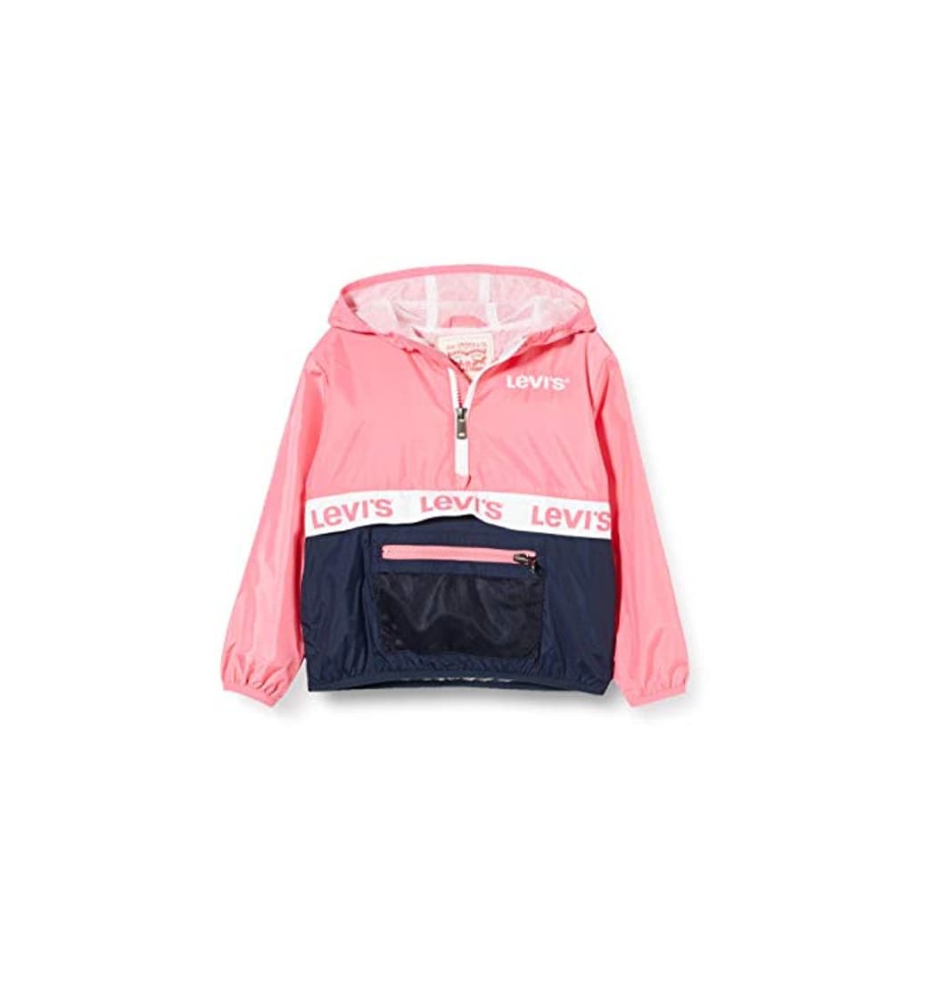 Fashion Levi's Kids Lvn Half Zip Windbreaker Chaqueta para lluvia Niños