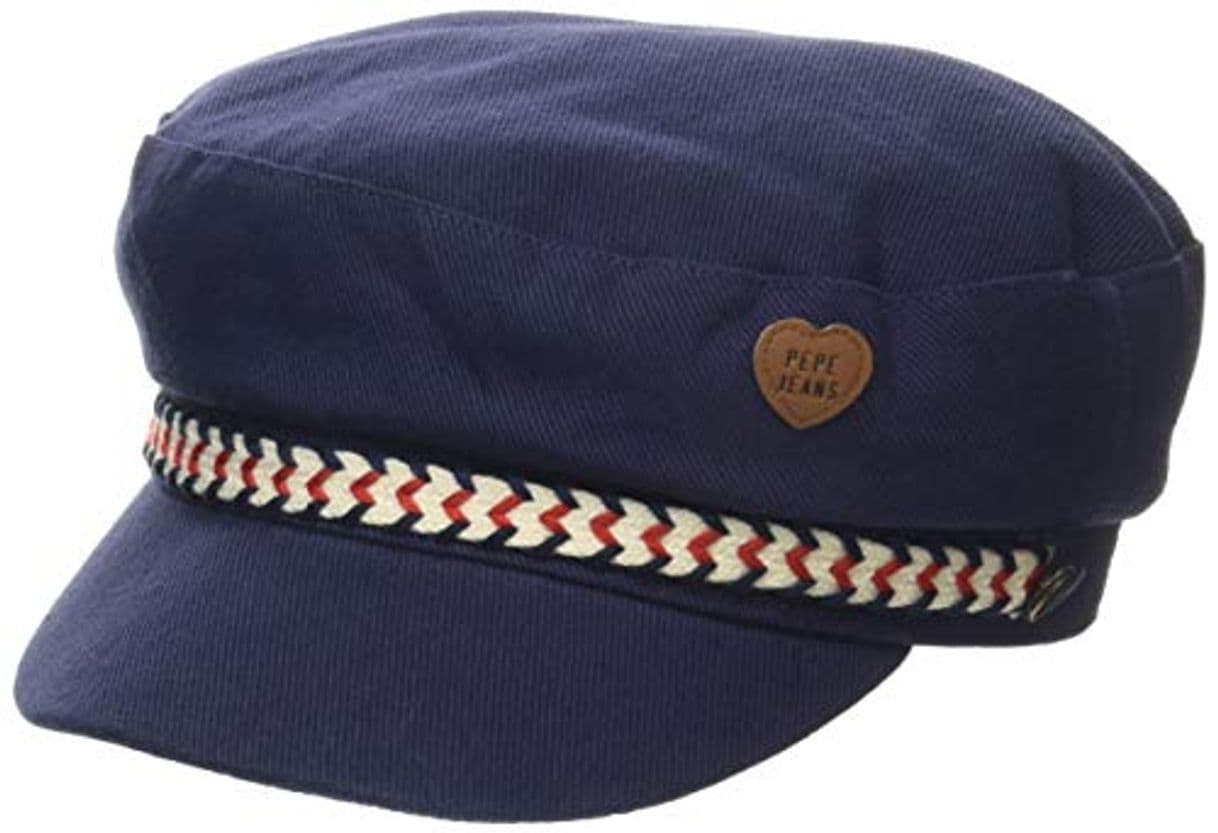 Fashion Pepe Jeans Baker Hat Gorro de Punto, Azul