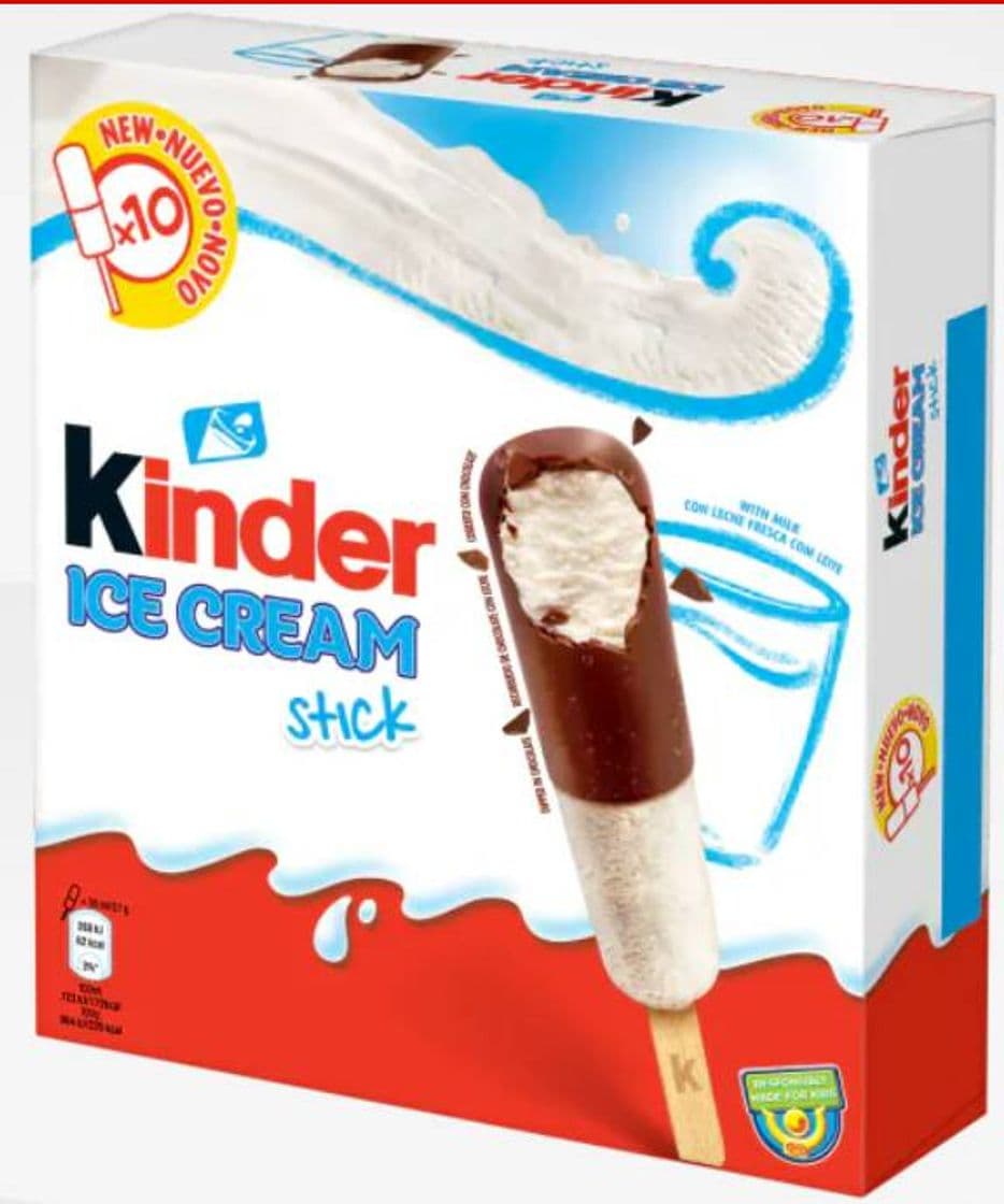 Producto Kinder ice cream stick