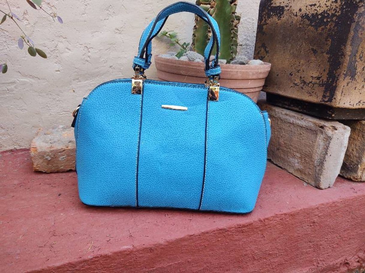 Moda Bolsa azul😱🤩