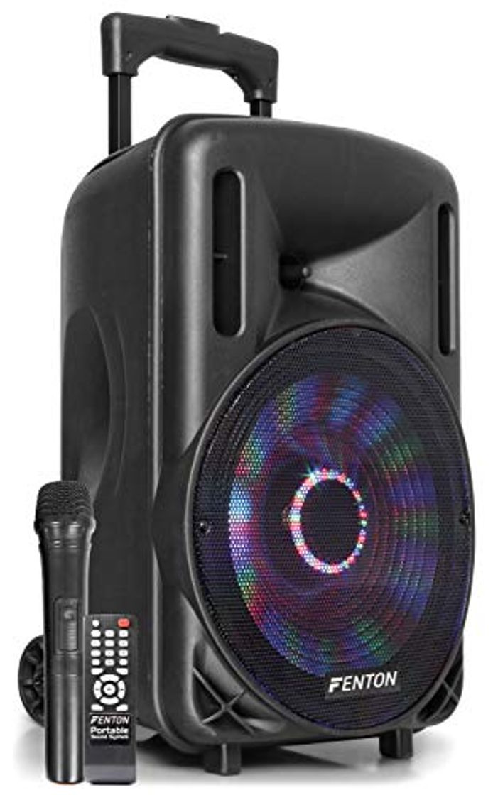 Producto Altavoz a bateria Fenton FT10LED Bafle Activo 10" 400 w musicales