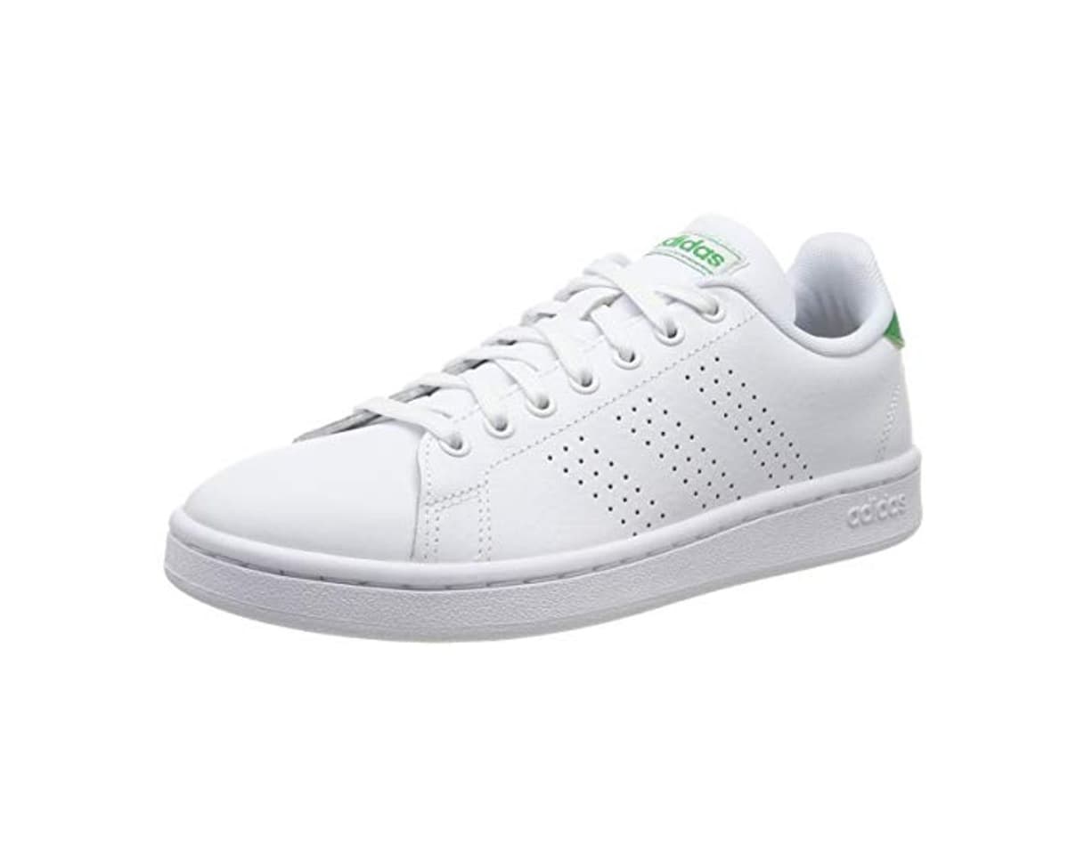 Fashion adidas Advantage, Zapatillas de Gimnasia para Hombre, Blanco