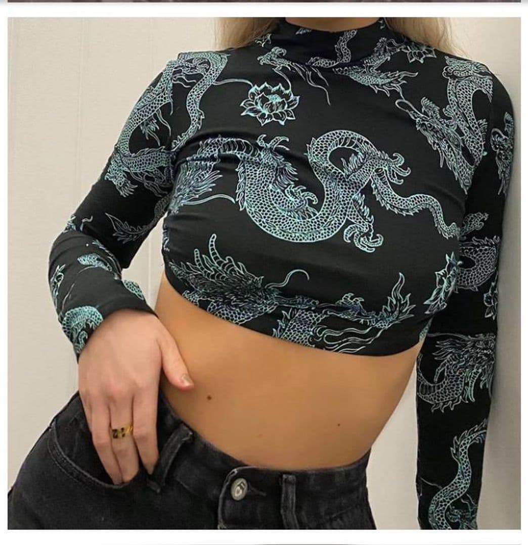 Fashion Top dragón 🐉