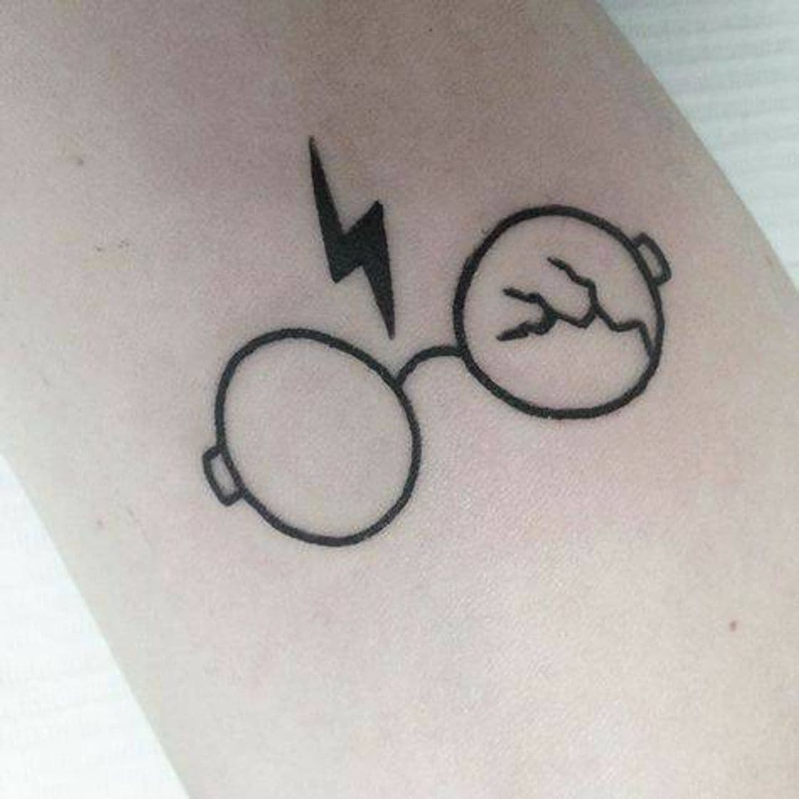 Moda Tatuagem do Harry Potter 