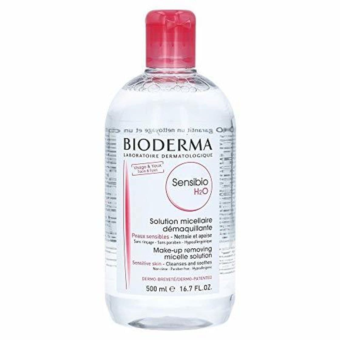 Belleza BIODERMA Sensibio H2O Solución Micelar Piel Sensible 500 ml