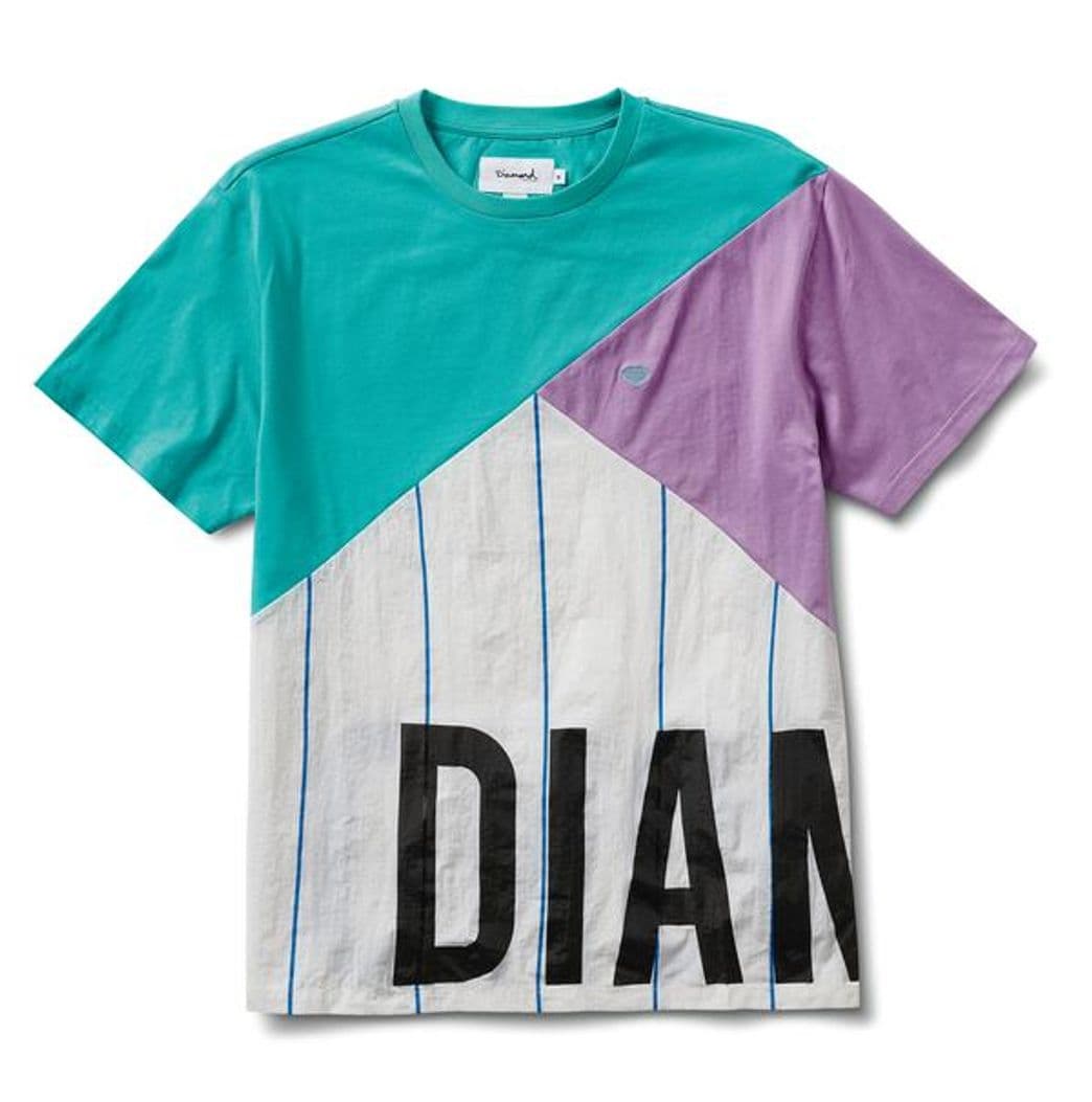 Fashion Emerald Directional Knit Short Sleeve Tee - Multi | Diamond Supply ...