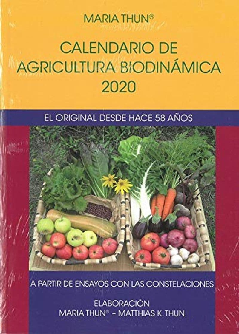 Book Calendario de agricultura biodinámica 2020