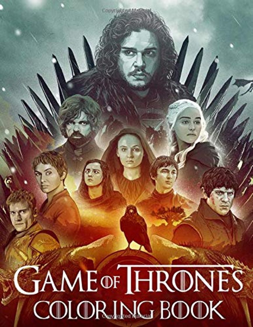 Libro Game Of Thrones Coloring Book