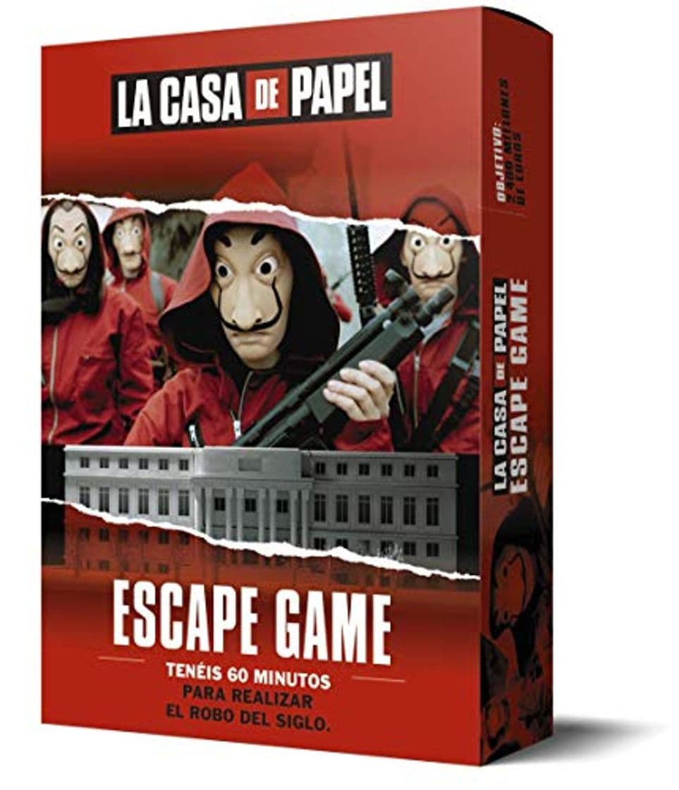 Book LA CASA DE PAPEL. Escape game