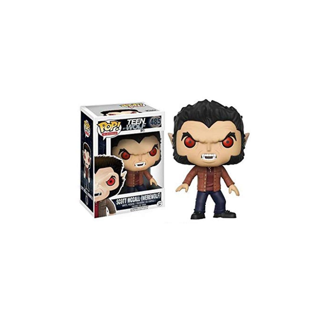 Producto Luck7DZ Adolescente Pop Figura de acción de Wolf - de Scott MCCALL