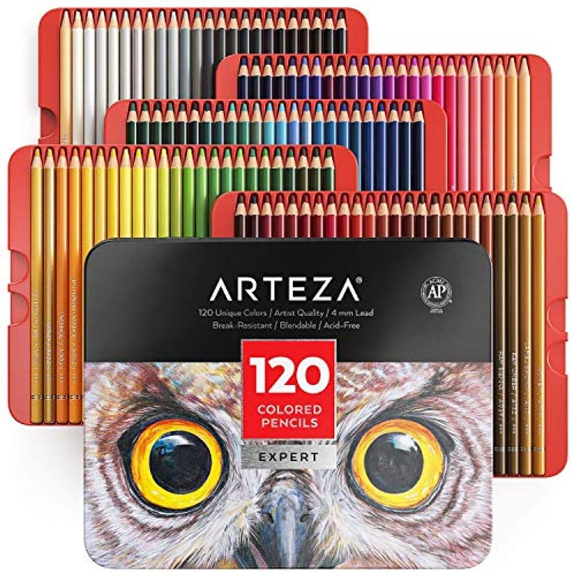 Product Arteza Lápices de colores profesionales para adultos y niños