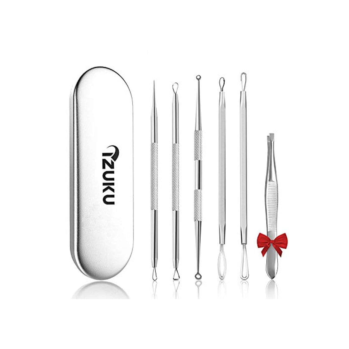 Electronic IZUKU Extractor de Puntos Negros Kit de 6Pcs [Nueva Caja de Metal]