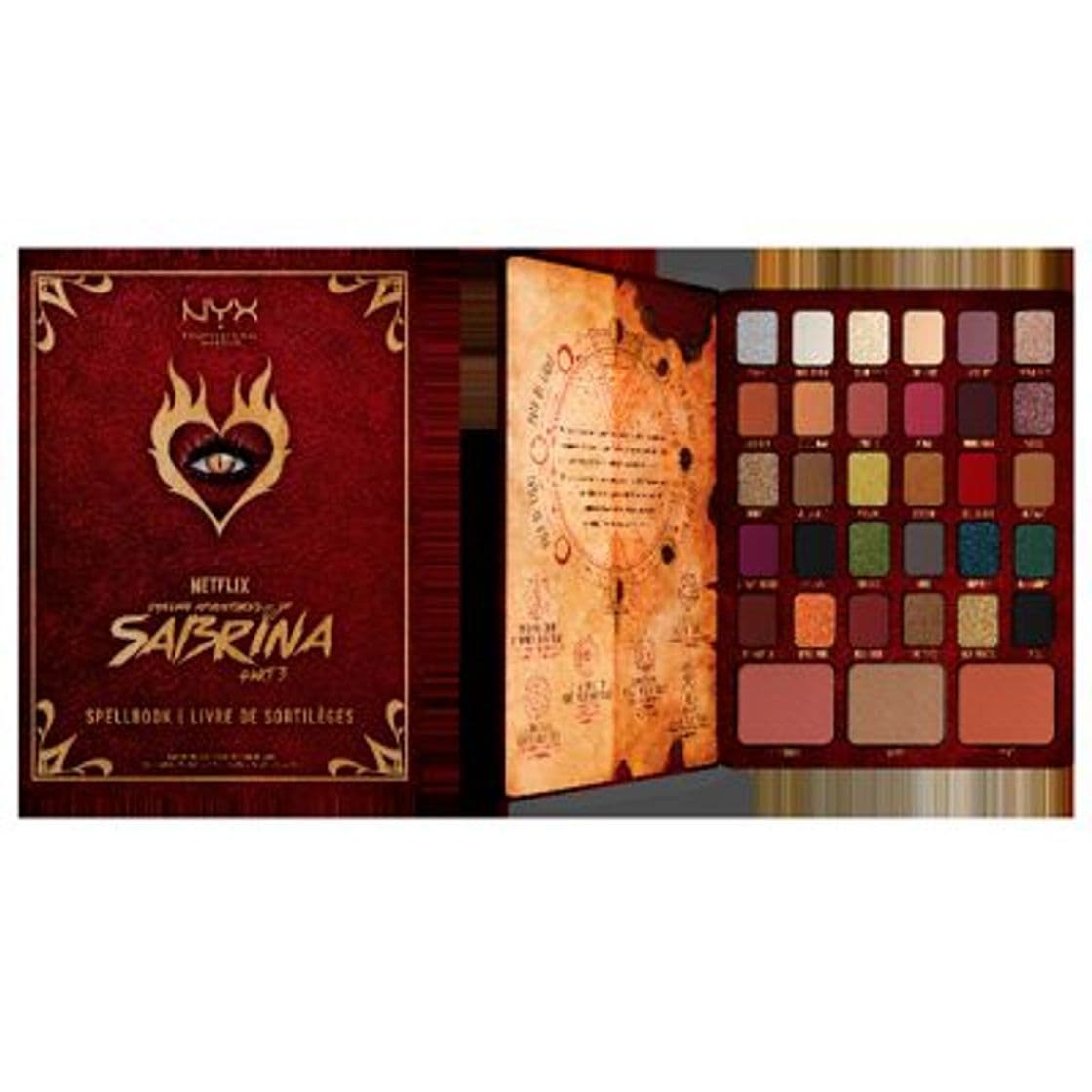 Moda Paleta sombras NYX Sabrina