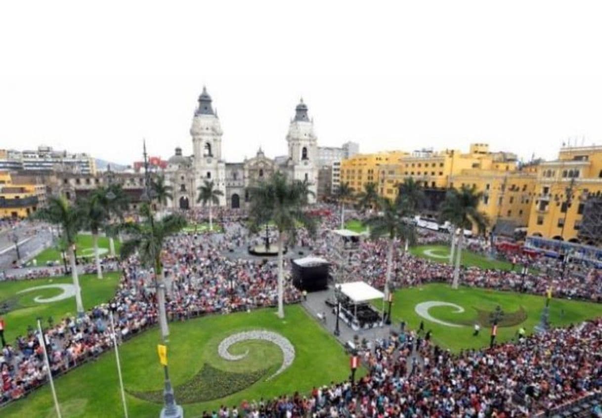 Lugar Plaza de Armas de Lima