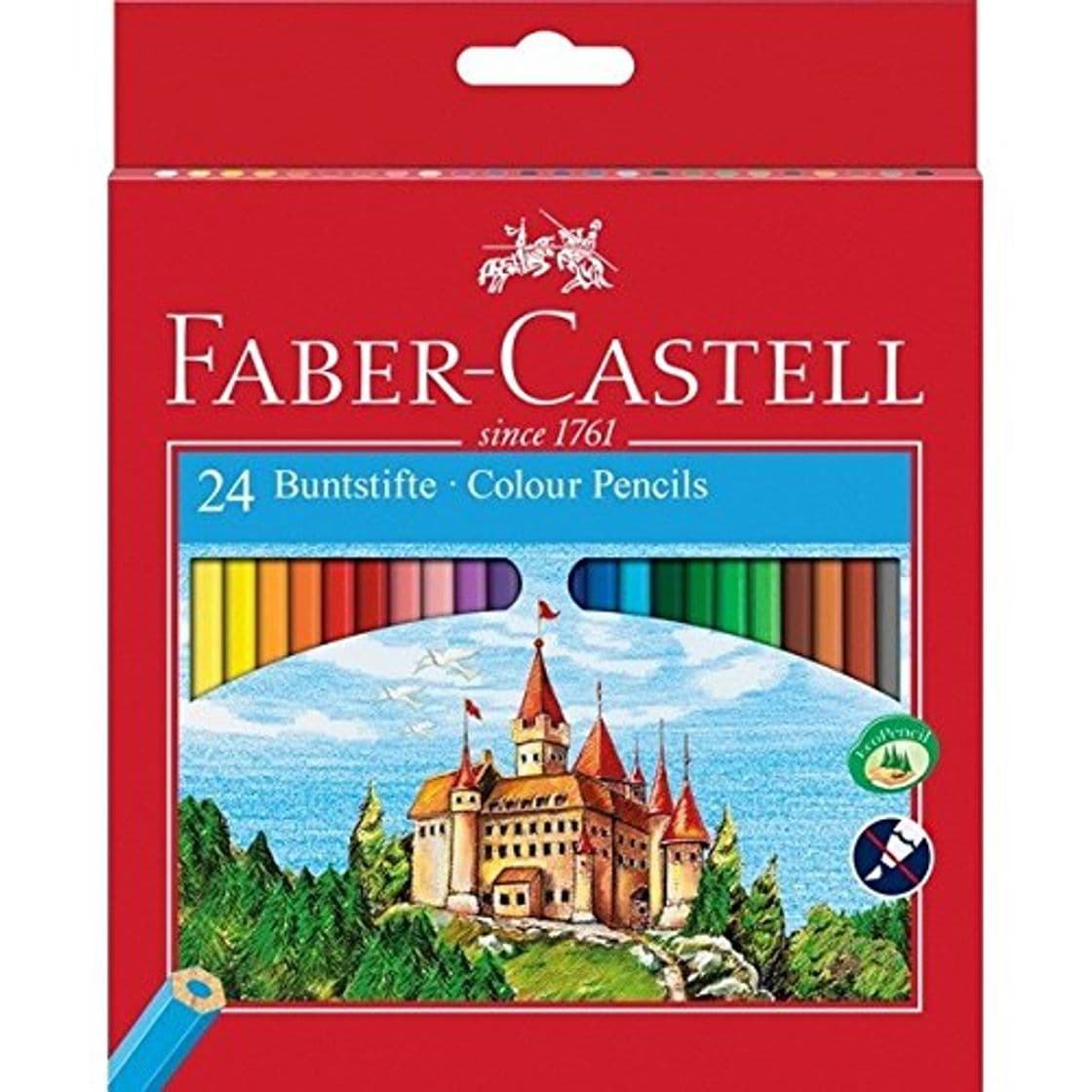 Product Faber-Castell Fighting Knights 111224 - Lápices de, color es en caja de