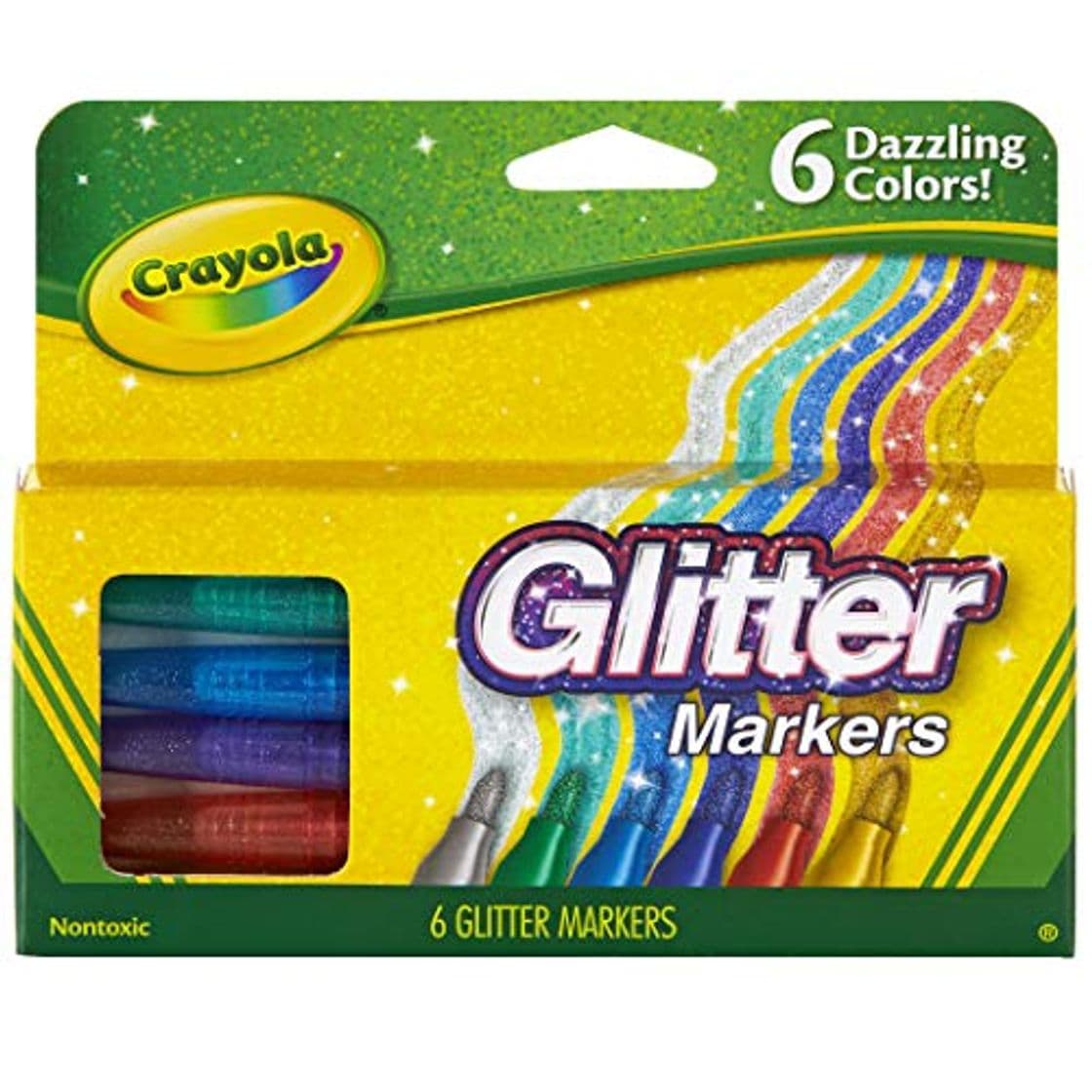 Product Crayola Glitter marcatori 6/Pkg-