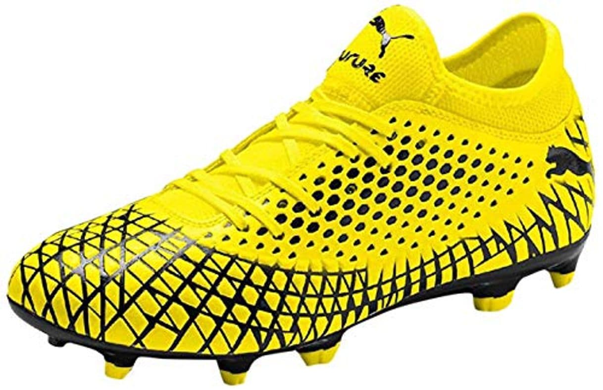 Fashion Puma Future 4.4 Fg/ag Botas de fútbol Hombre, Amarillo