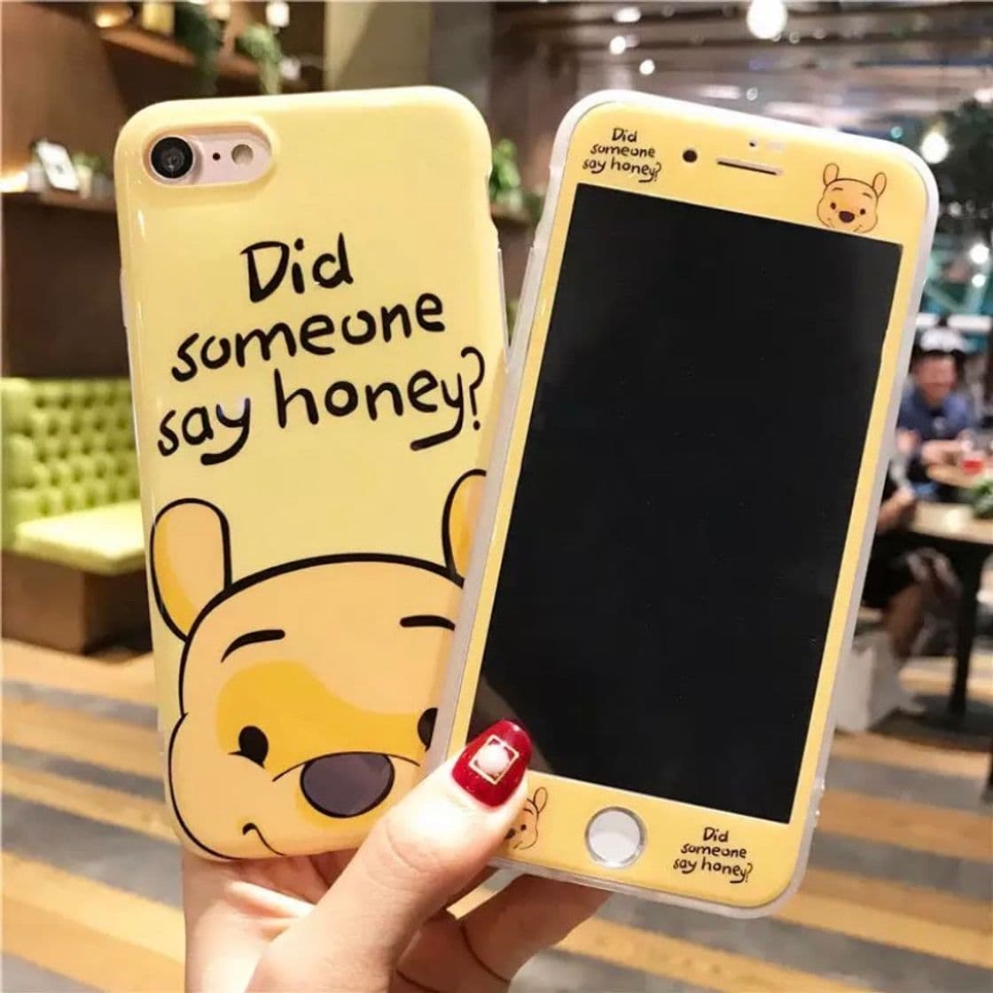 Fashion Carcasa Winnie the Pooh iPhone 🍯🐝