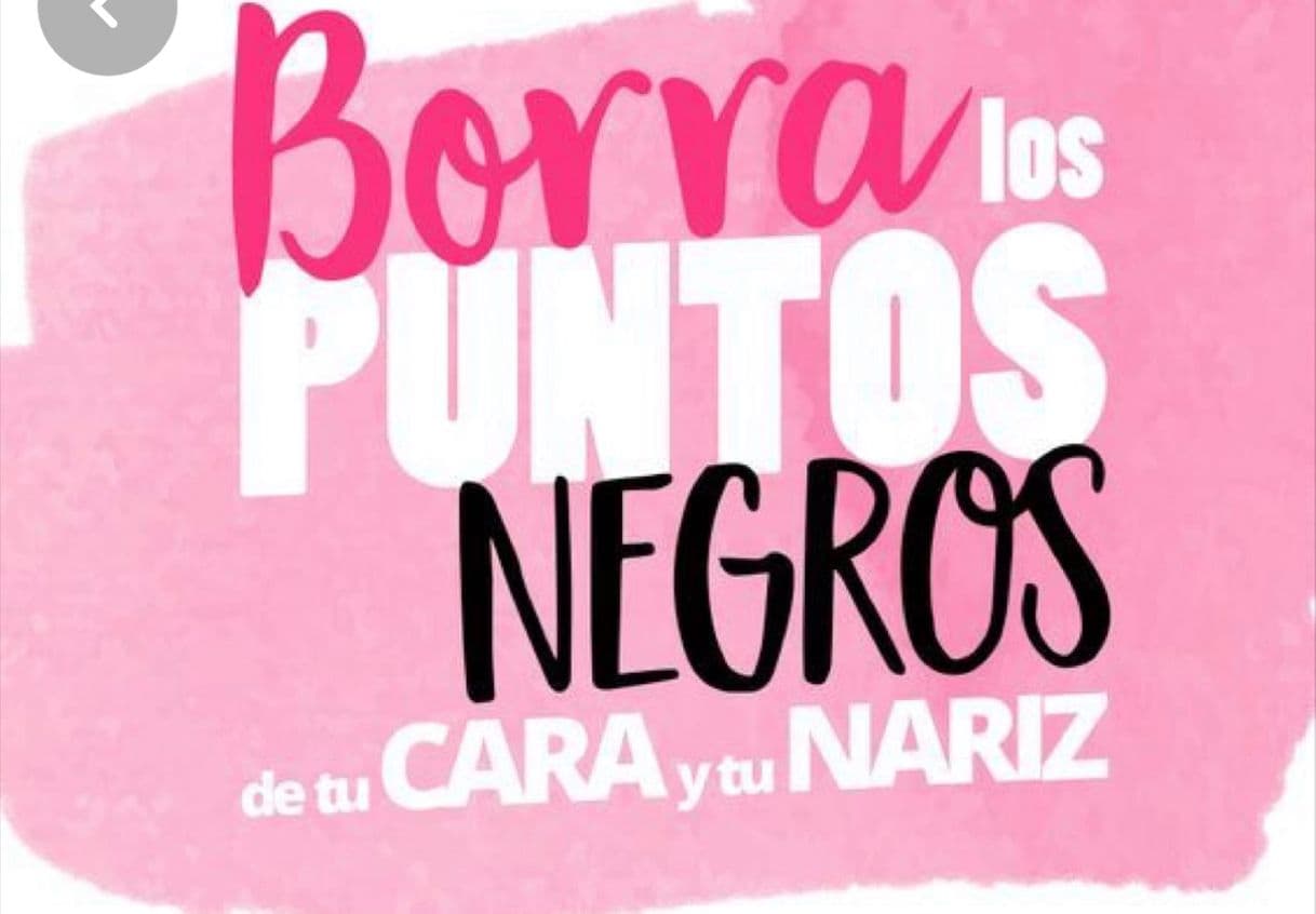 Moda Borrar puntos negros