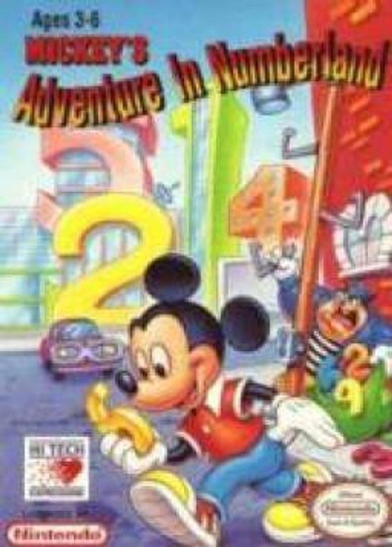 Videogames Mickey's Adventure in Numberland