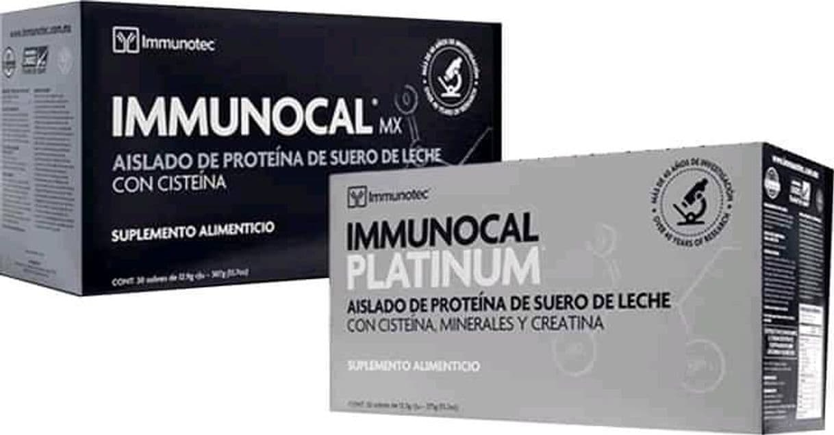 Product Immunocal  sumplemento alimenticio más importante