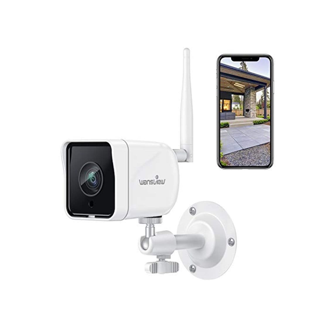 Producto Wansview Cámara Vigilancia WiFi Exterior, 1080P Cámara IP WiFi de Seguridad con