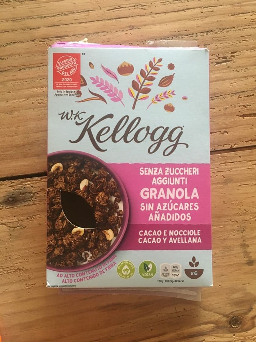 Producto W. K. Kellogg Senza Zuccheri Aggiunti* Cacao e Nocciola