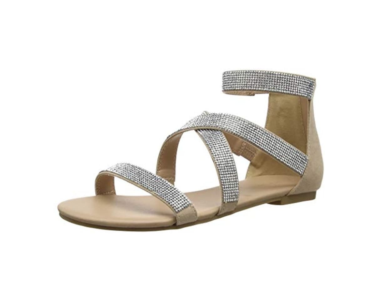 Producto New Look Hazy, Sandalias de Punta Descubierta para Mujer, Beige