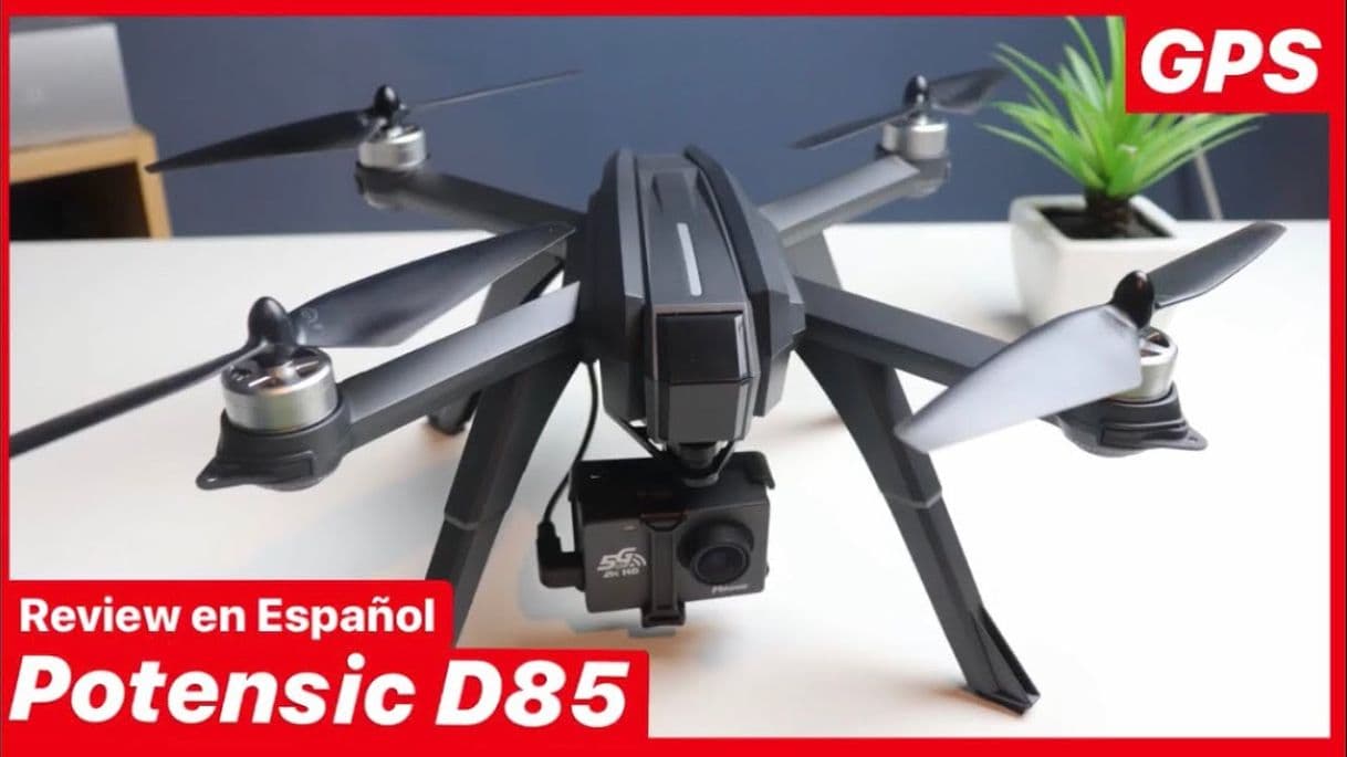 Moda POTENSIC D85 ESPAÑOL DRONE GPS 2K ( REVIEW Y VUELO )