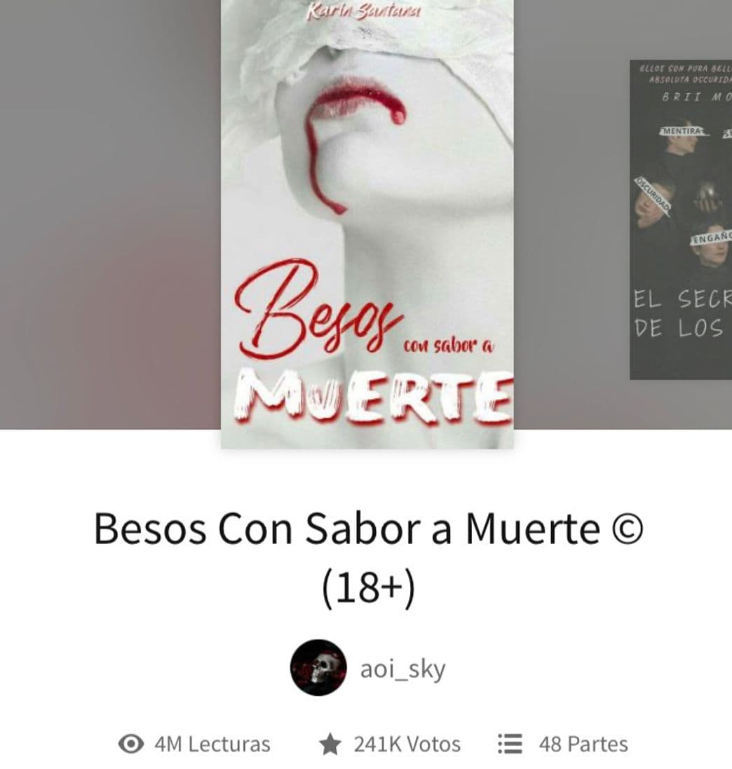 Moda Besos con sabor a muerte