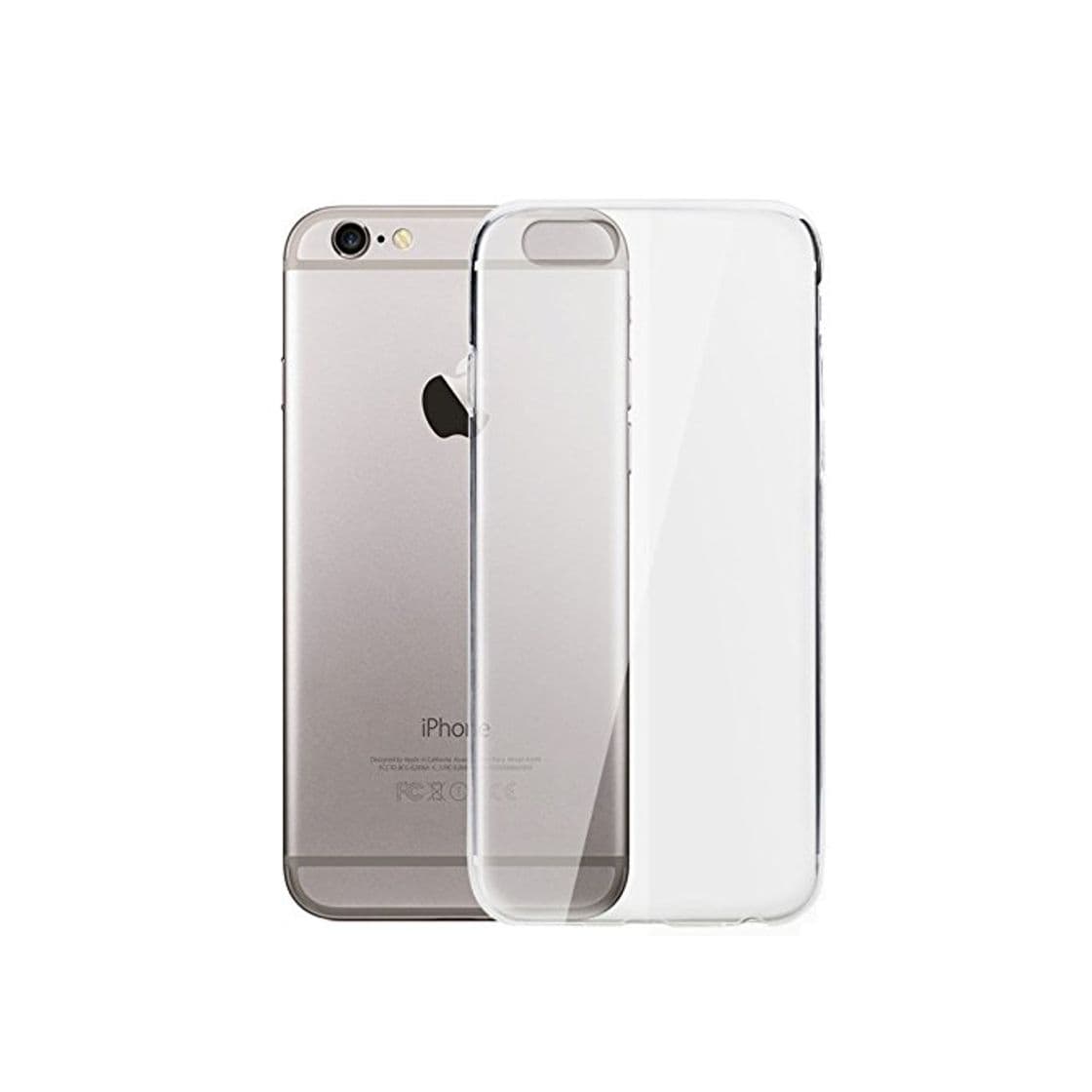 Electrónica ELECTRÓNICA REY Funda Carcasa Gel Transparente para iPhone 6 y 6S Ultra