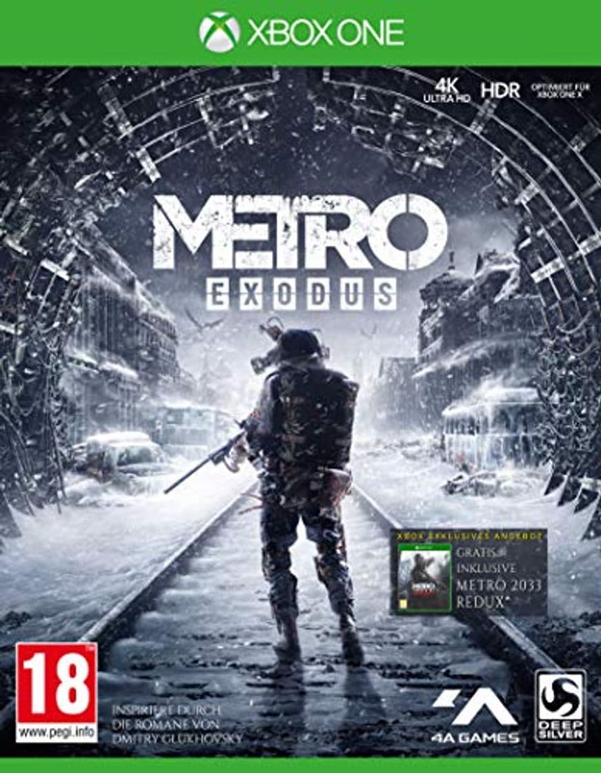 Product Deep Silver Metro Exodus Xbox One Alemán vídeo - Juego