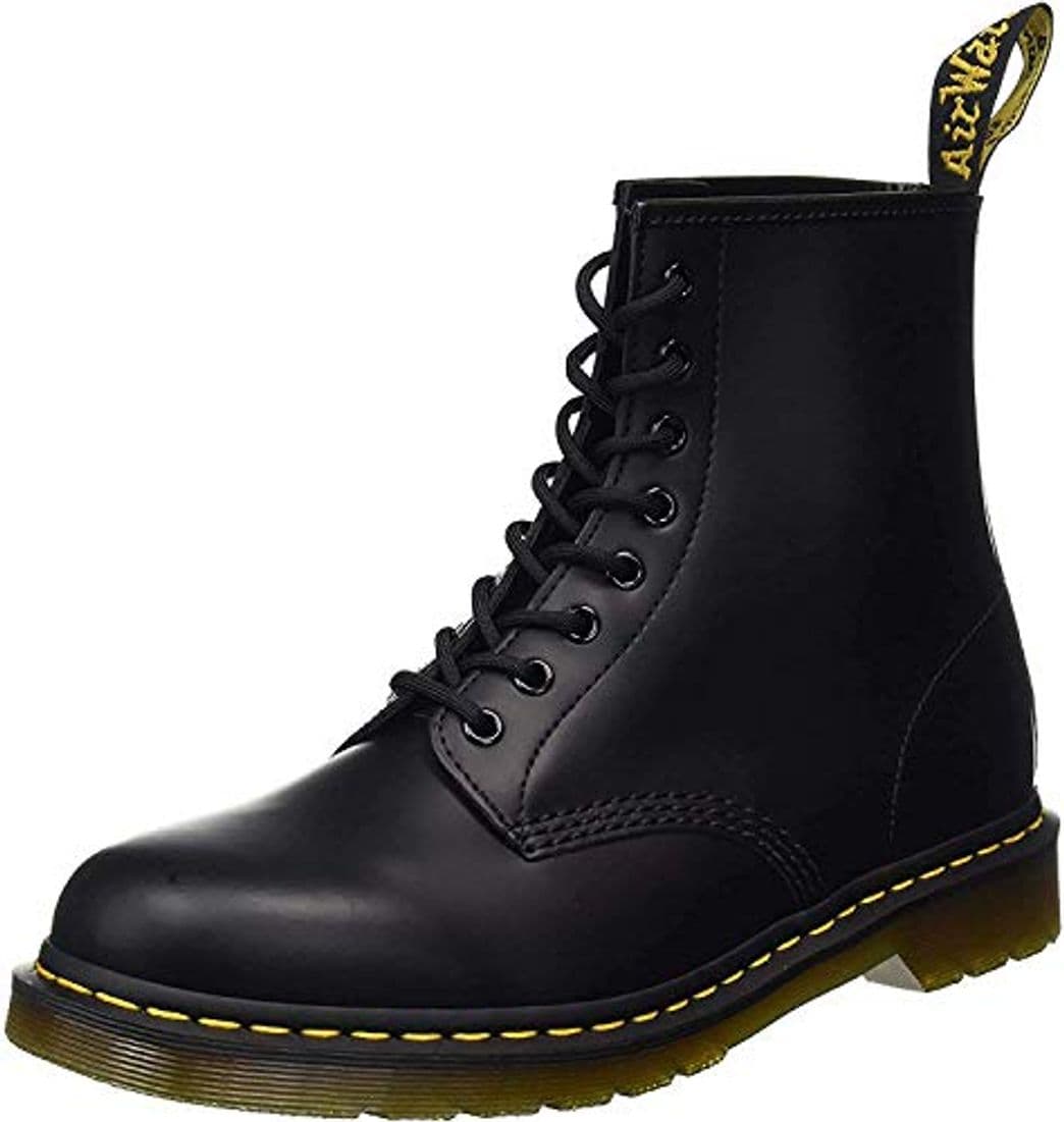 Moda Dr. Martens 1460, Botas Unisex, Negro (Mate)