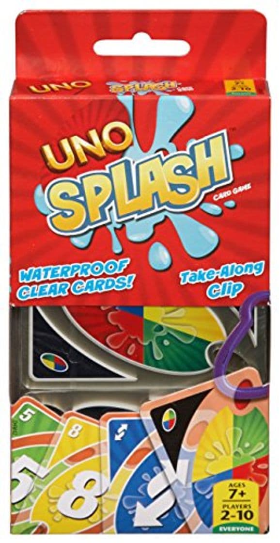 Product UNO Splash Card Game by Mattel