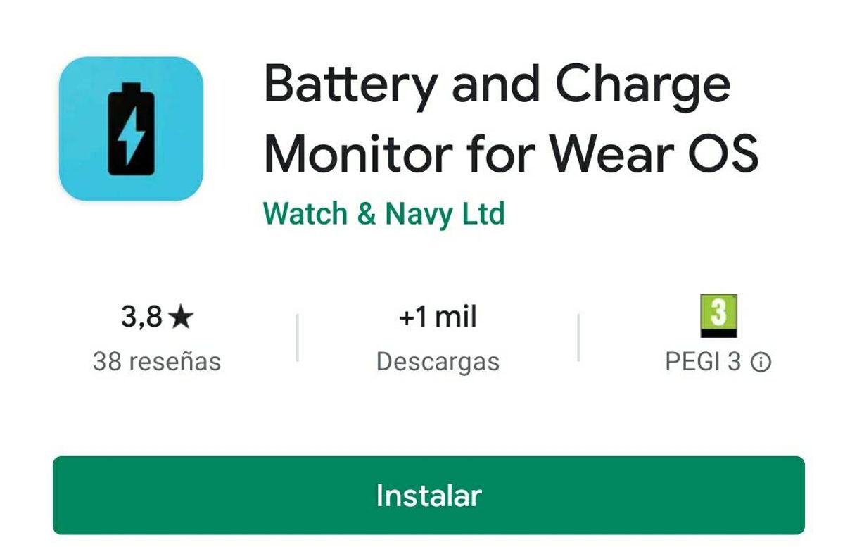 App Battery and Charge Monitor for Wear OS - Apps on Google Play