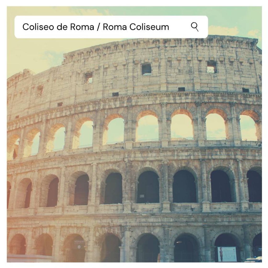 Moda Coliseo de Roma / Rome Coliseum