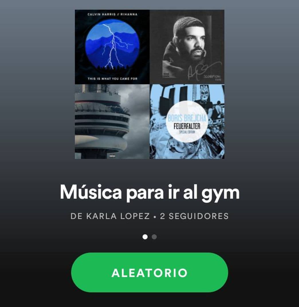 Music Play list para ir al gym