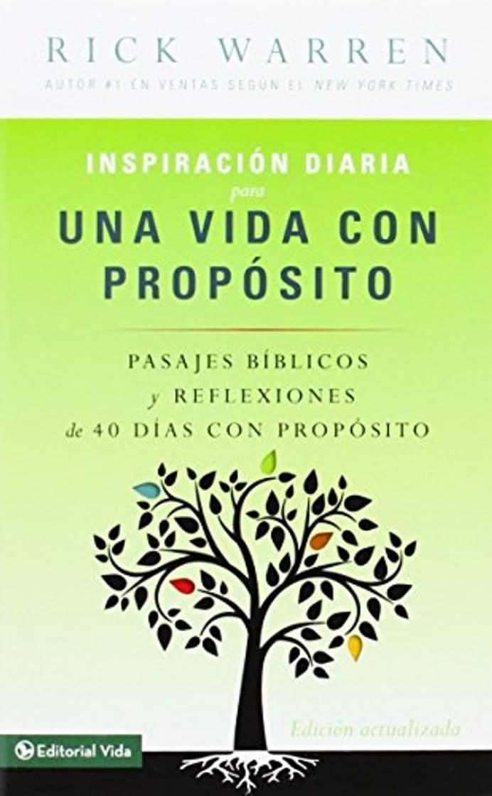 Libro Inspiración Diaria Para Una Vida Con Propósito = Daily Inspiration for a Life with Purpose